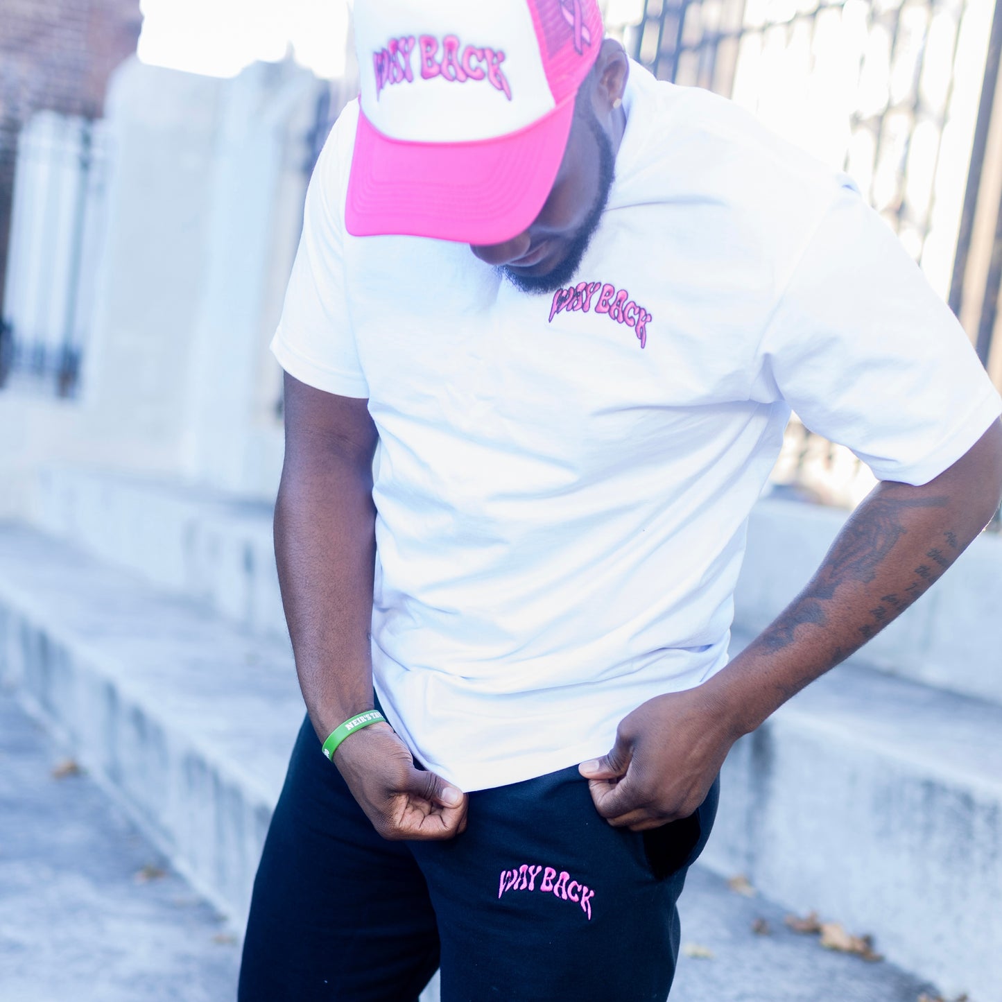 Breast Cancer Sweat Pants